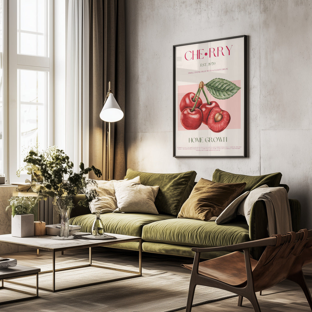 Cherry print - Poster / Art Print - interiör