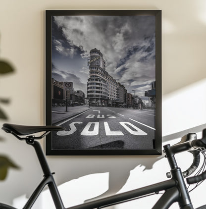 Bus SOLO - Poster / Art Print - interiör