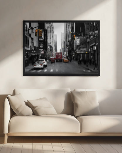 NYC Streetview - Poster / Art Print - interiör