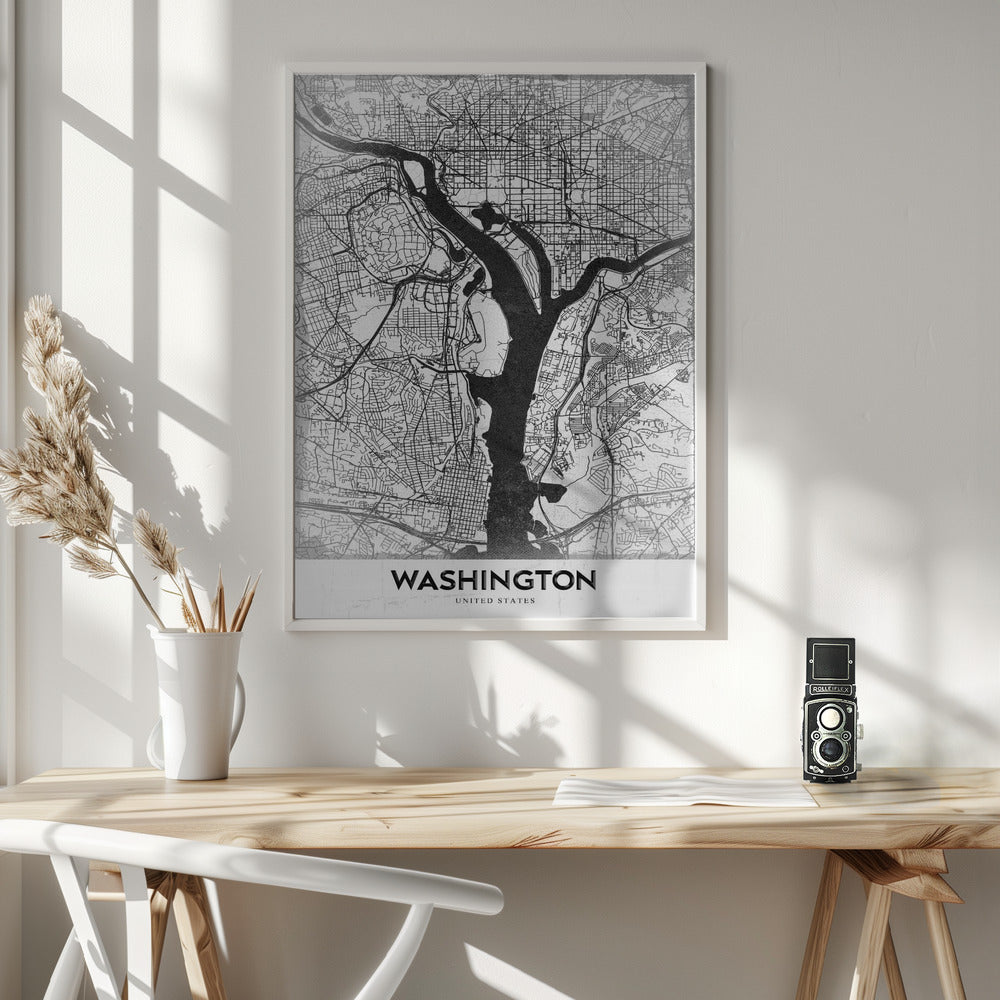 Washington - Poster / Art Print - interiör