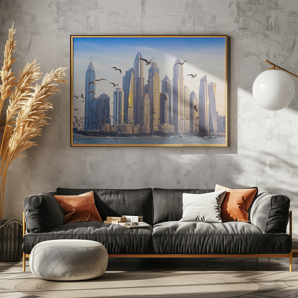Birds view - Poster / Art Print - interiör