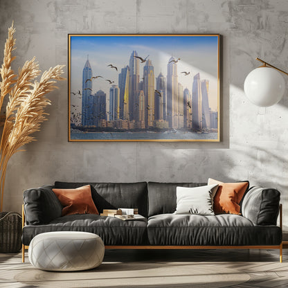 Birds view - Poster / Art Print - interiör