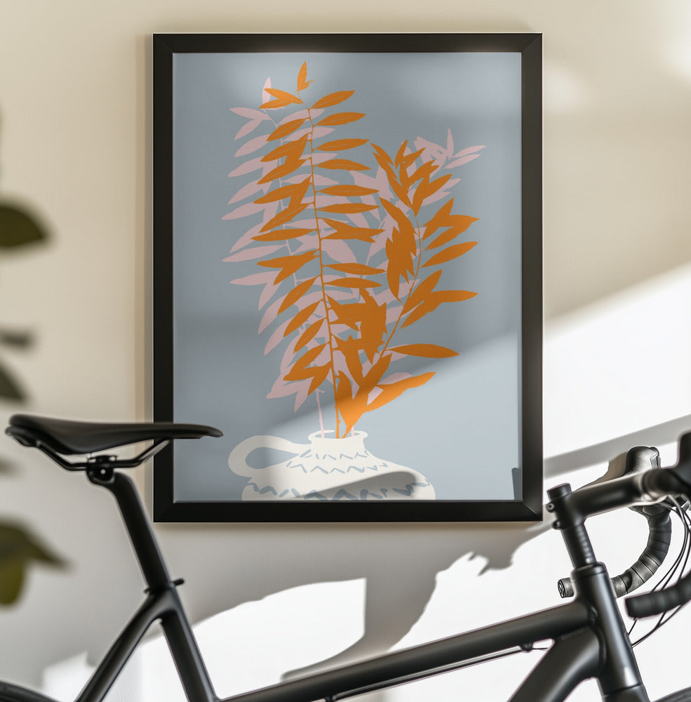 Botanical dopamine twigs - Poster / Art Print - interiör