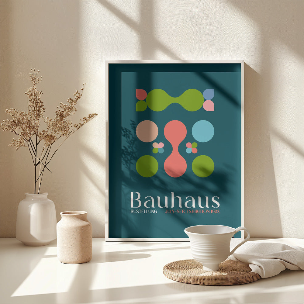 Labutlar Yesil Mavi - Poster / Art Print - interiör