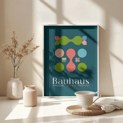 Labutlar Yesil Mavi - Poster / Art Print - interiör