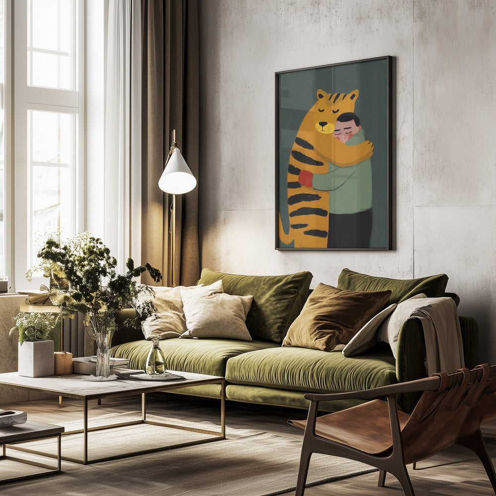 Dream Team - Poster / Art Print - interiör