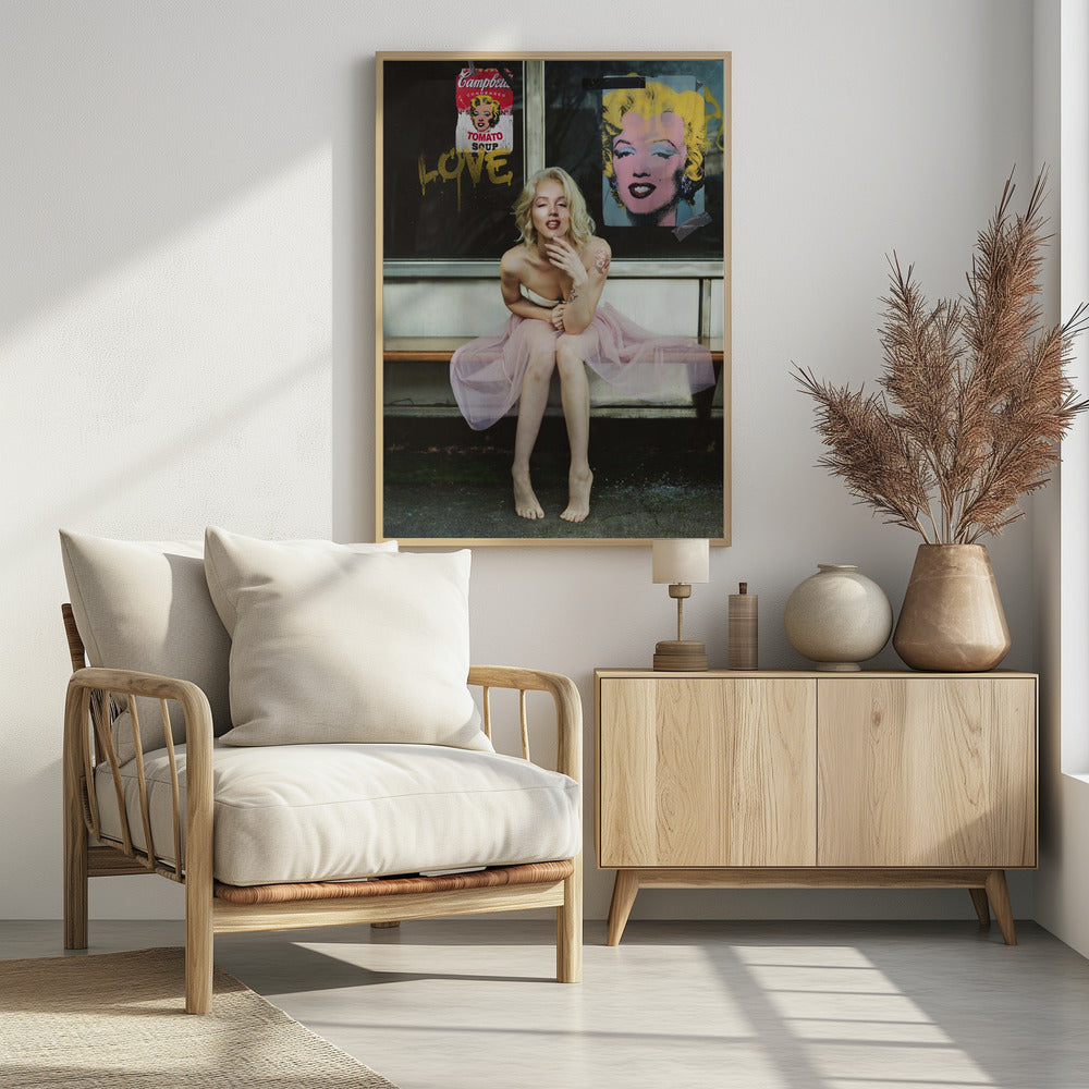New Marilyn - Poster / Art Print - interiör