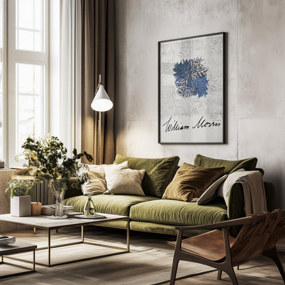 Tulip and Willow - Poster / Art Print - interiör