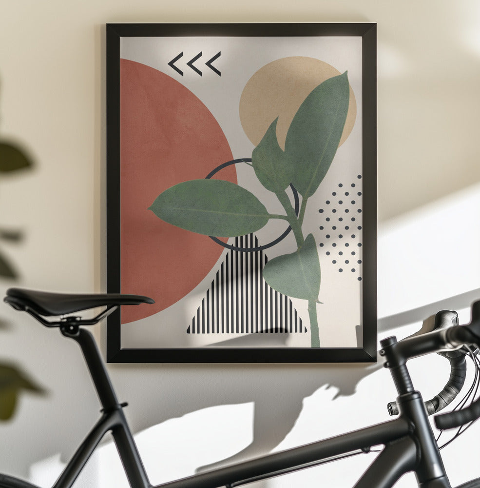 Geometric Botany - Poster / Art Print - interiör
