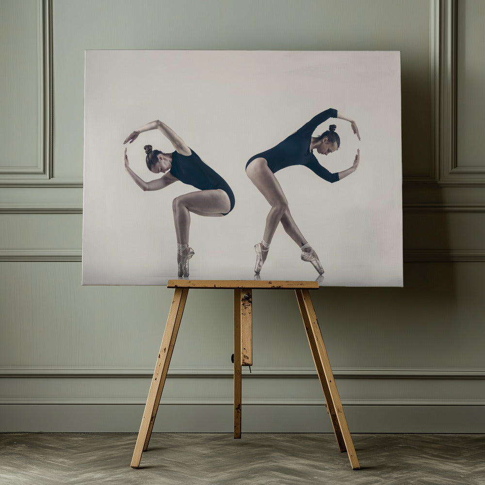 Ballet dancers II - Poster / Art Print - interiör