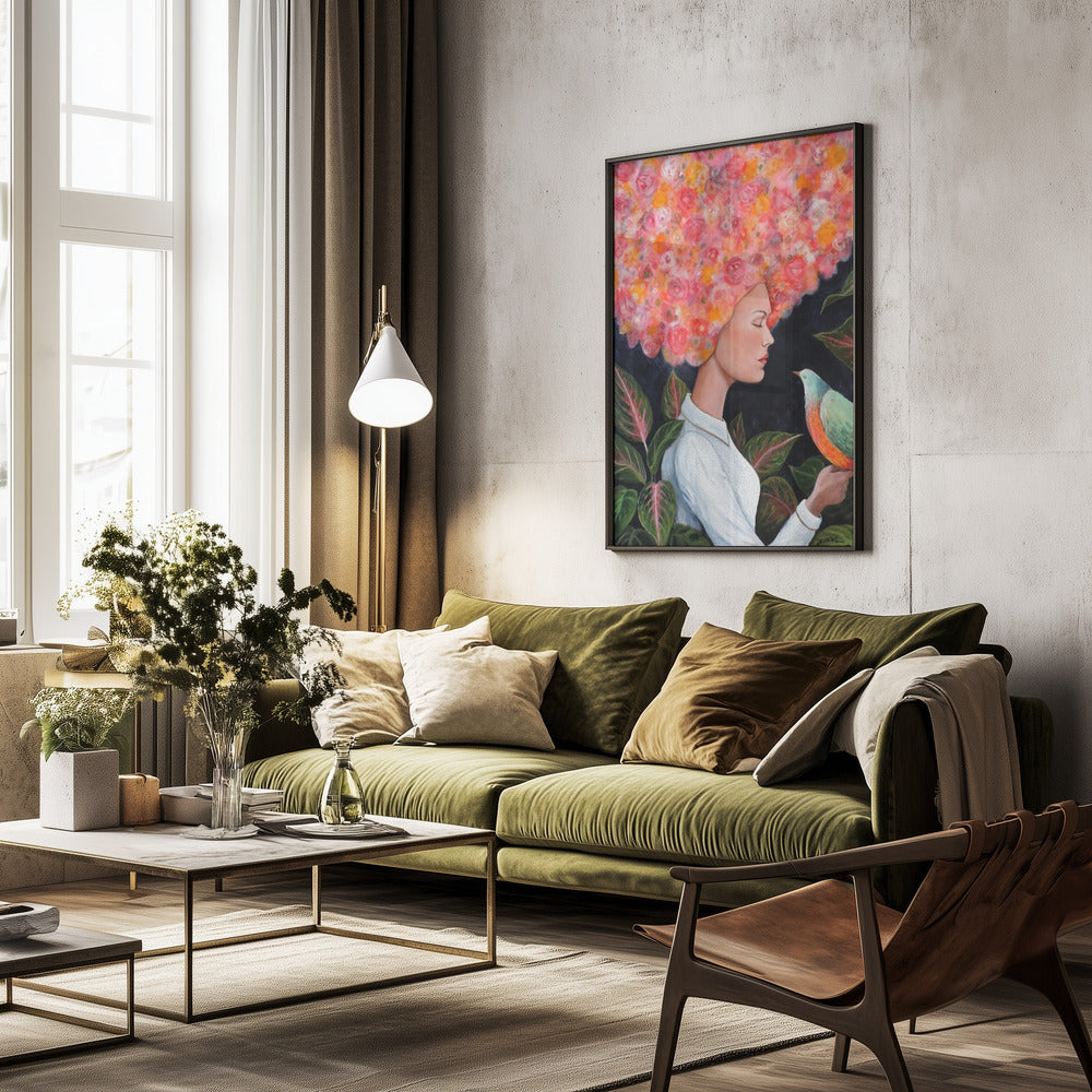 Quand L'eleve Est Pret, Le Maitre Apparait - Poster / Art Print - interiör