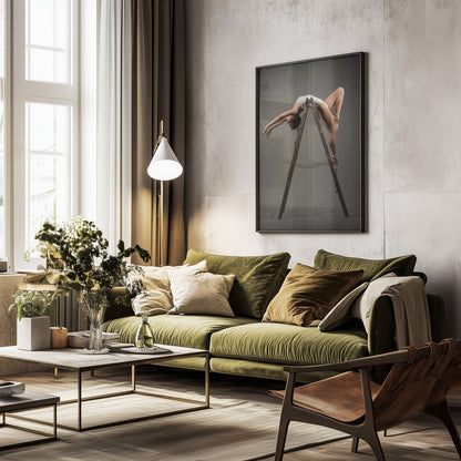 how to use a ladder - Poster / Art Print - interiör