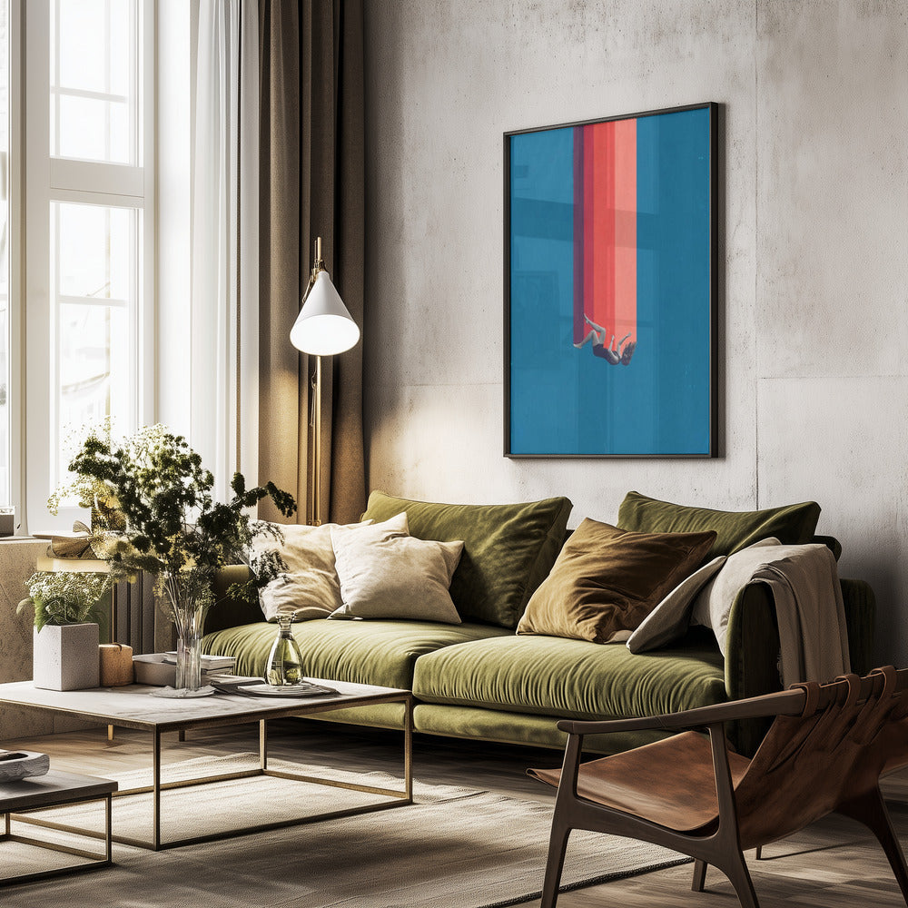 Fall In Love - Poster / Art Print - interiör