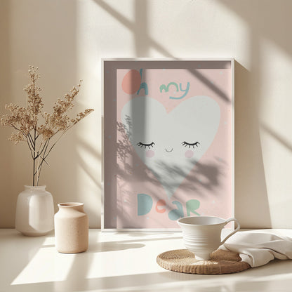 Oh My Dear - Poster / Art Print - interiör