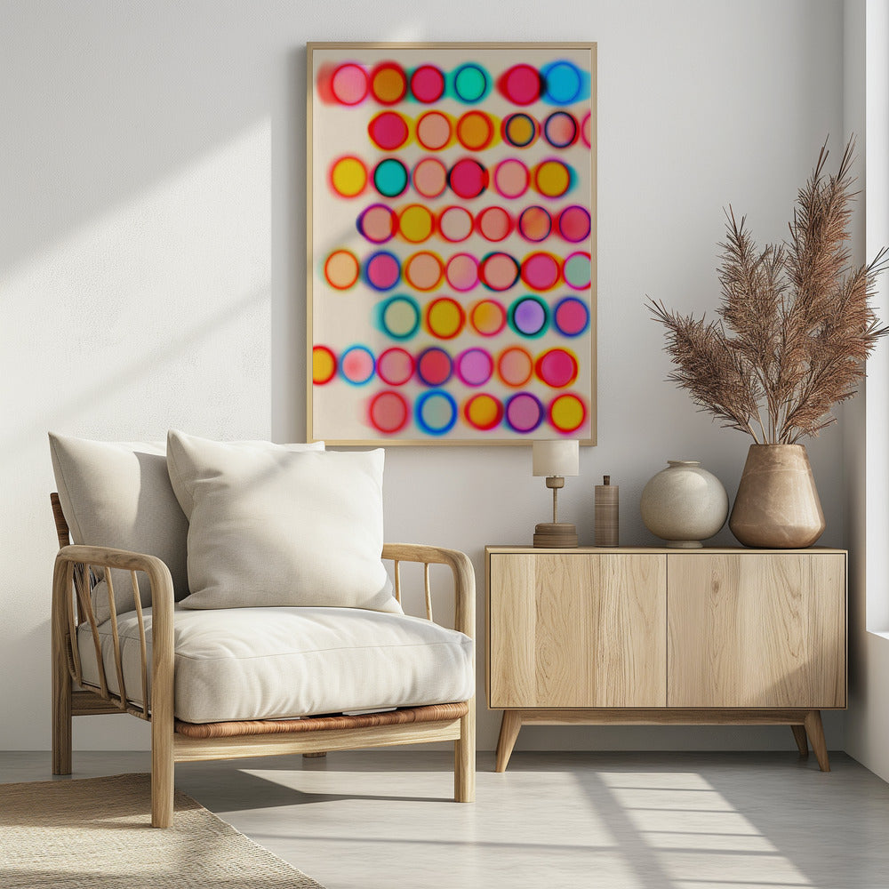 Glow - Poster / Art Print - interiör