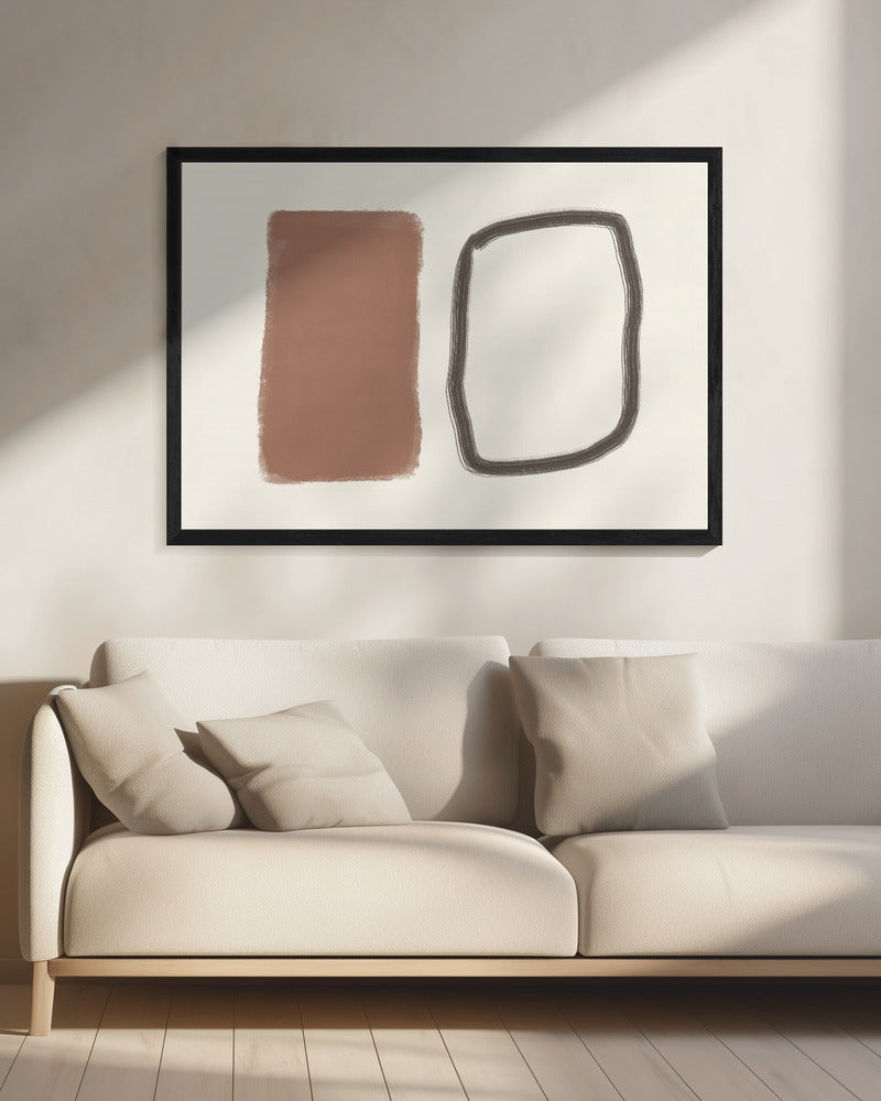 Time and Distance - Poster / Art Print - interiör