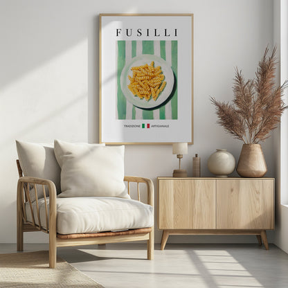 Fusilli - Poster / Art Print - interiör