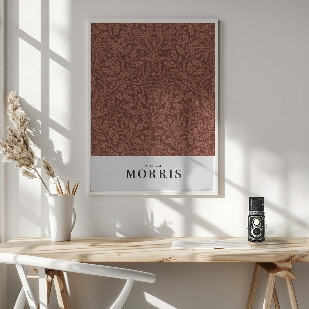 Acorns and oak leaves - Poster / Art Print - interiör