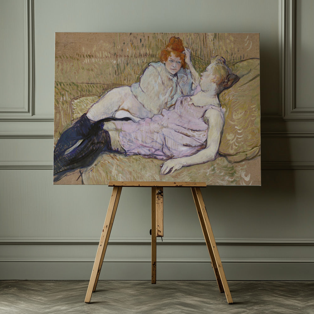 The Sofa (ca.1894–1896 - Poster / Art Print - interiör