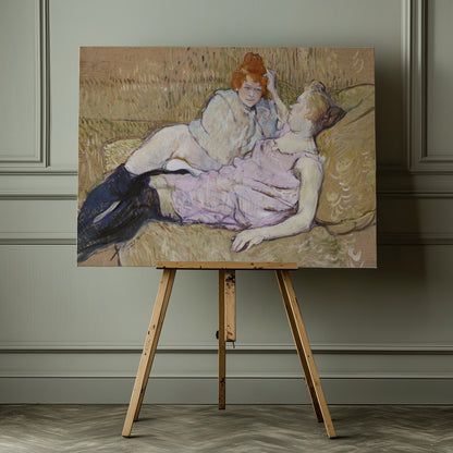 The Sofa (ca.1894–1896 - Poster / Art Print - interiör