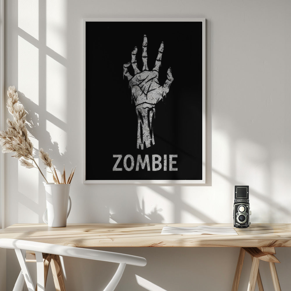 Zombie - Poster / Art Print - interiör