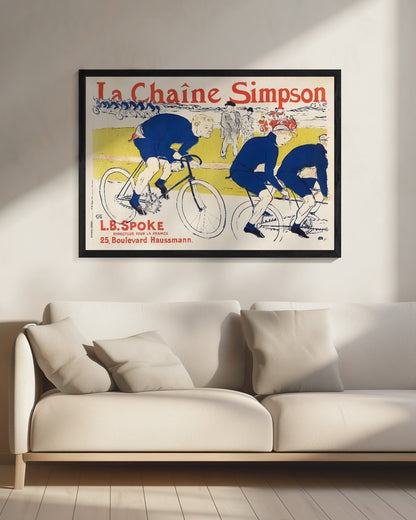 The Simpson Chain (1896) - Poster / Art Print - interiör