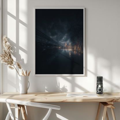 Let it rain - Poster / Art Print - interiör
