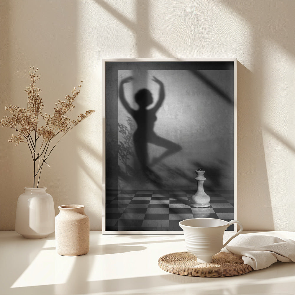 Her dream - Poster / Art Print - interiör