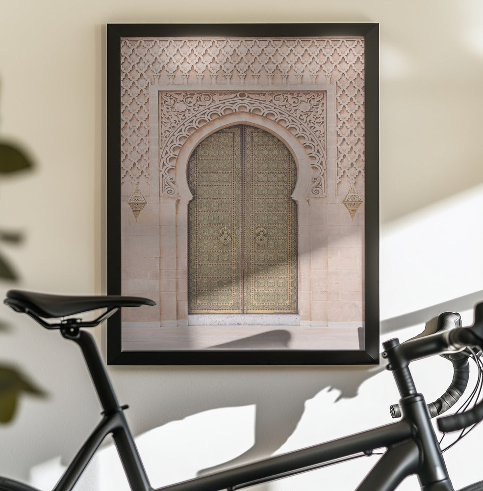 Boho Door - Poster / Art Print - interiör