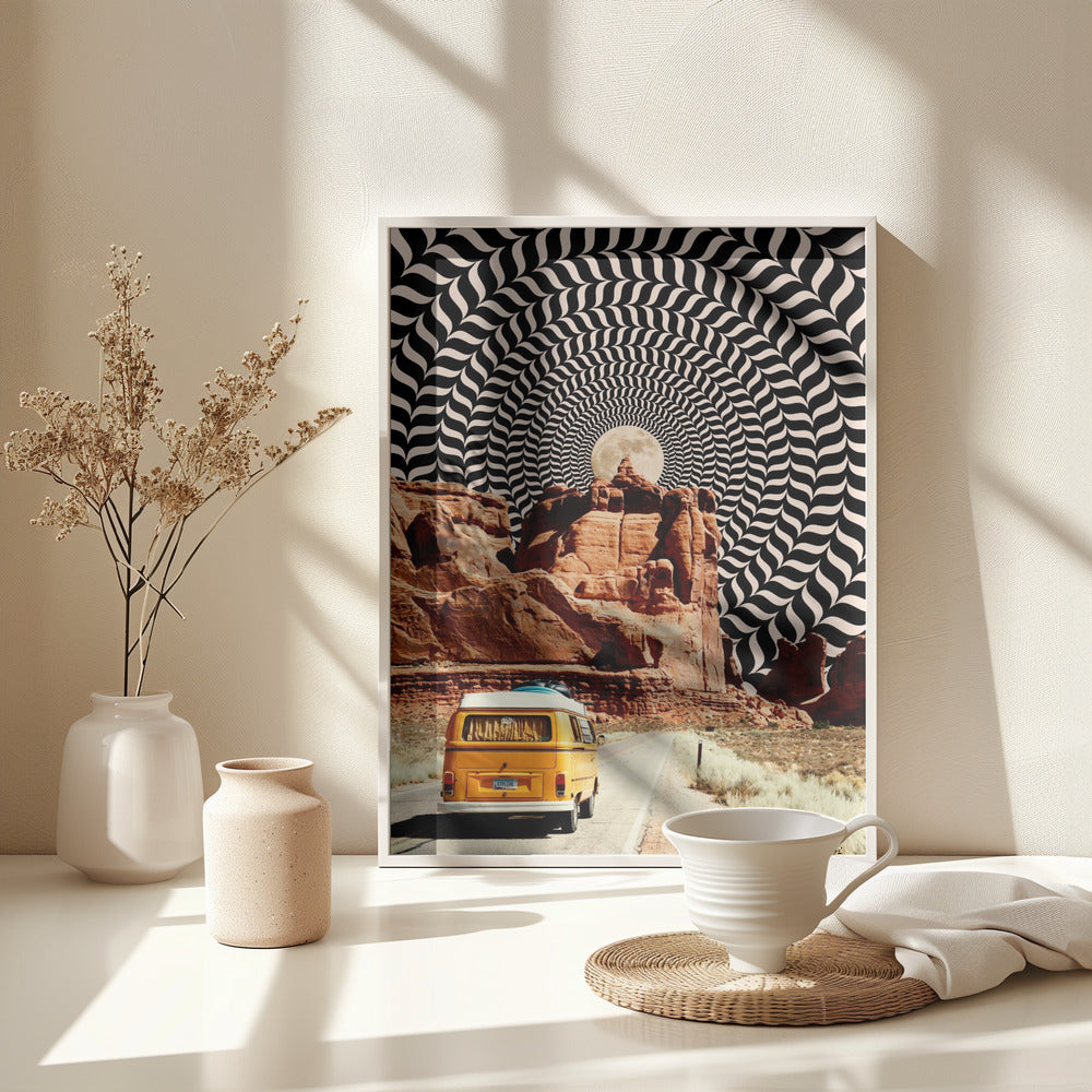 The Real Road Trip - Poster / Art Print - interiör