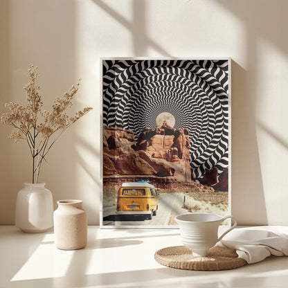 The Real Road Trip - Poster / Art Print - interiör