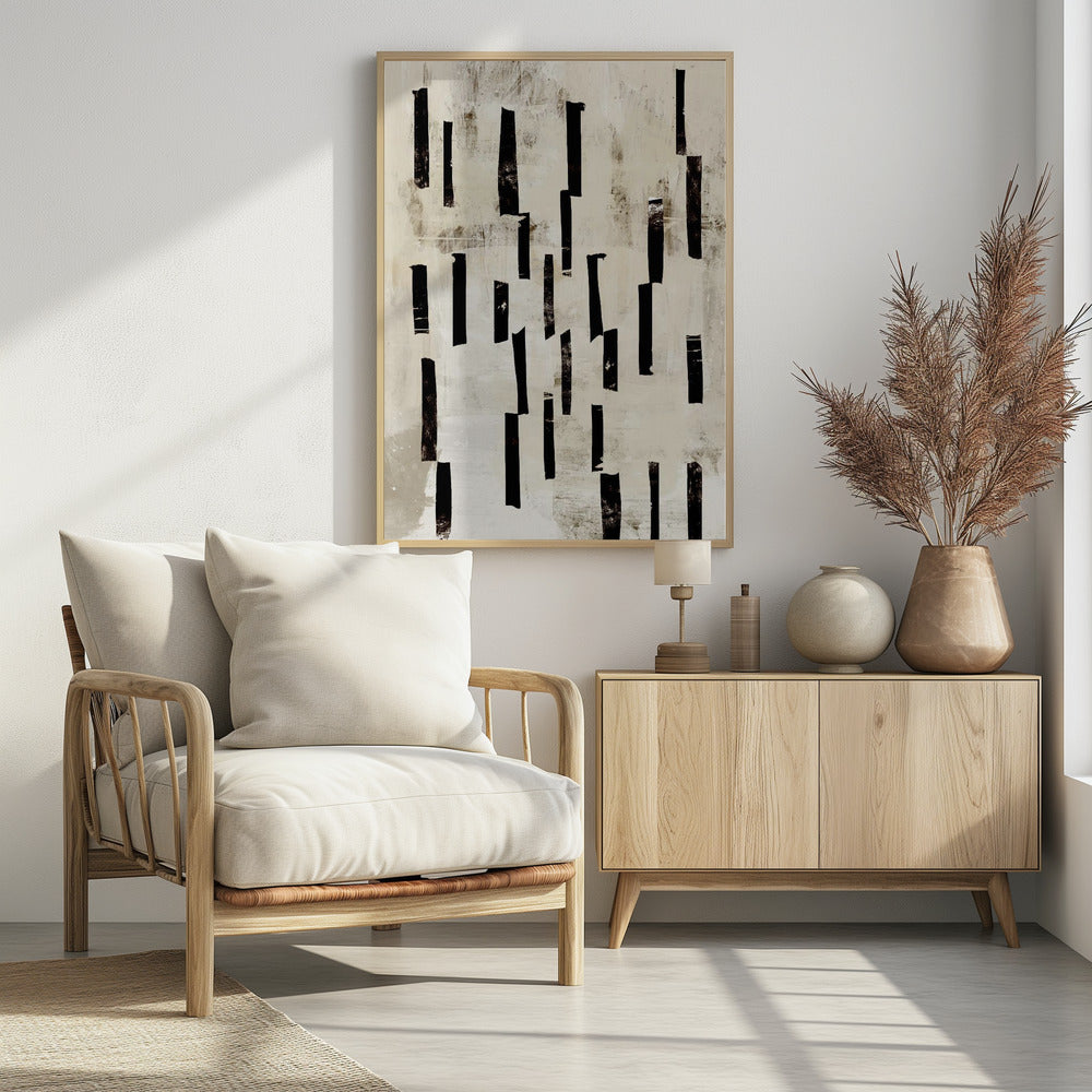 Minimal Lines - Poster / Art Print - interiör