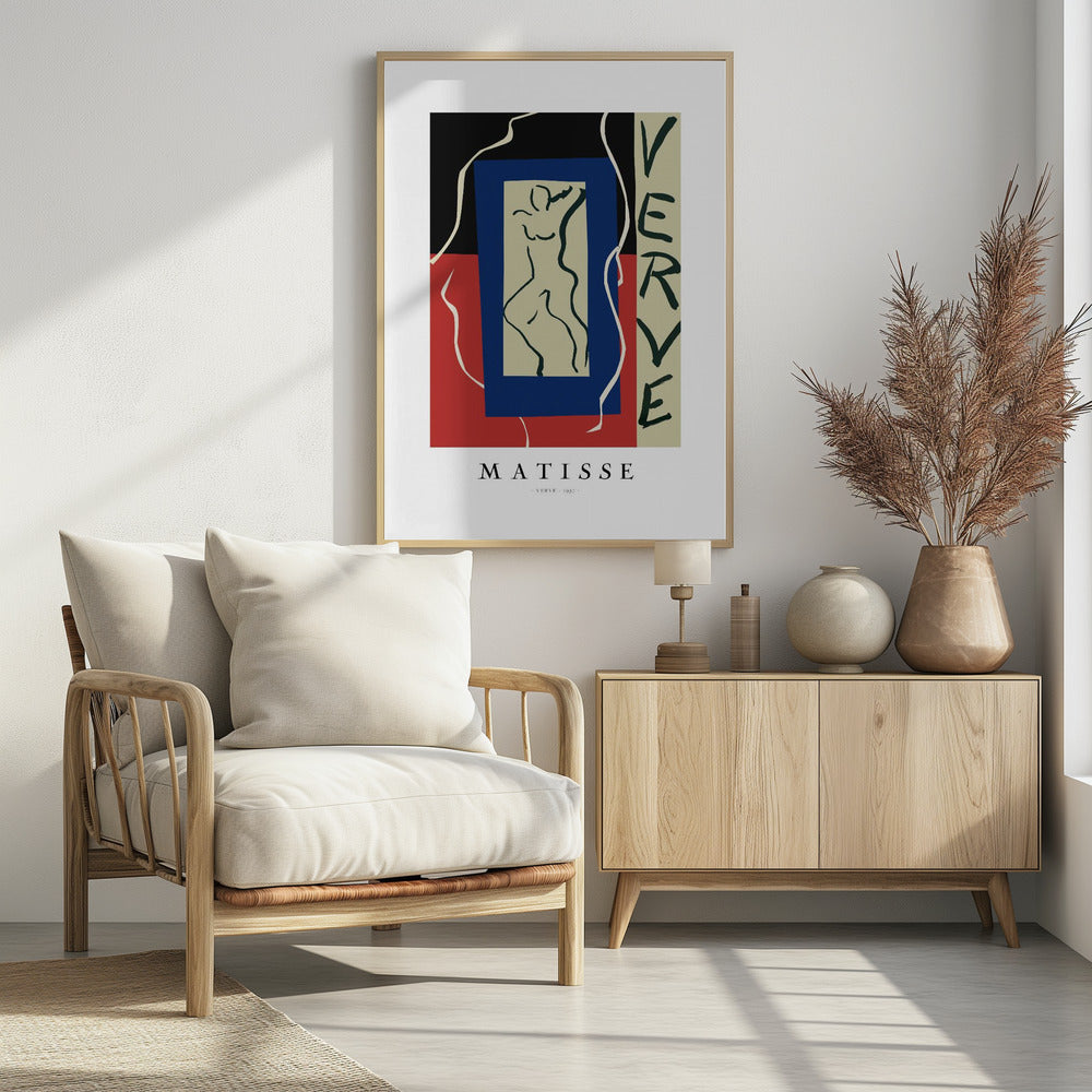 Verve 1937 Boarder - Poster / Art Print - interiör