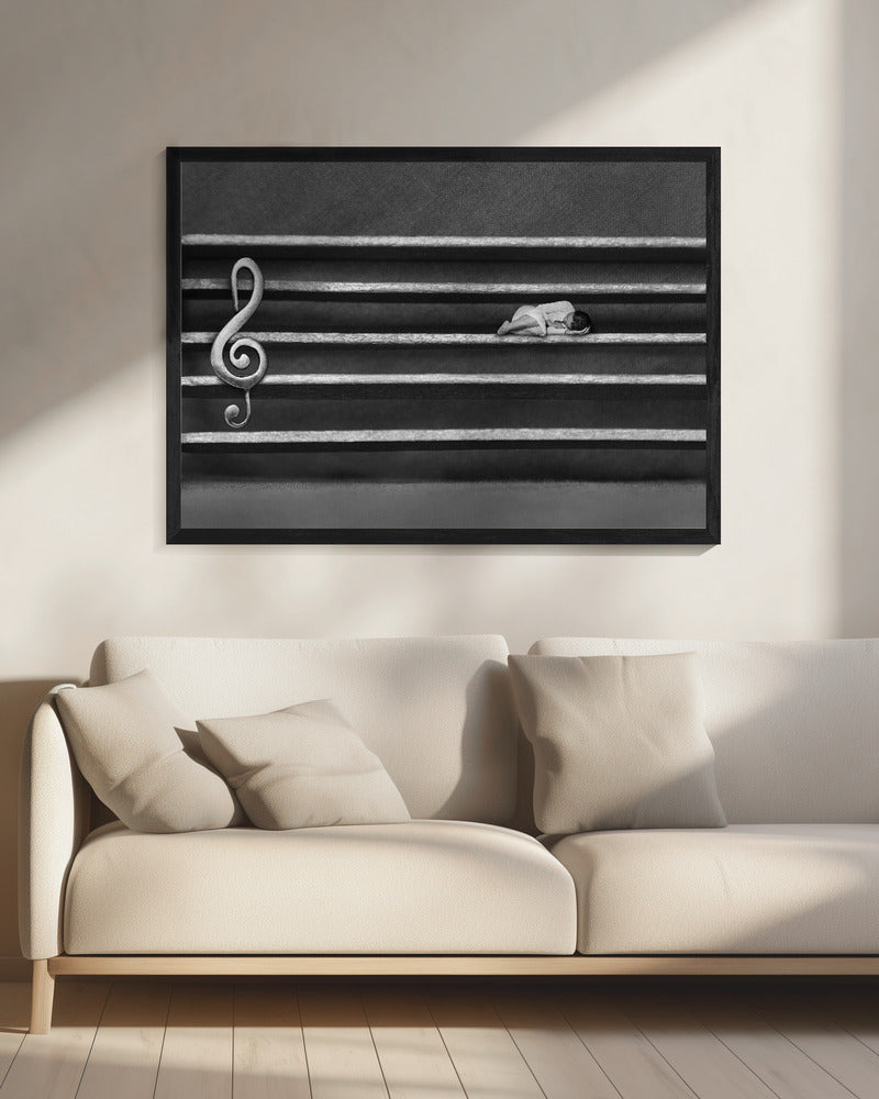 Silence - Poster / Art Print - interiör