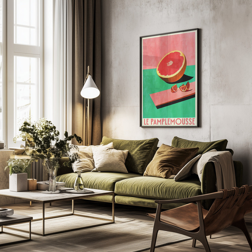 Le Pamlemousse - Poster / Art Print - interiör