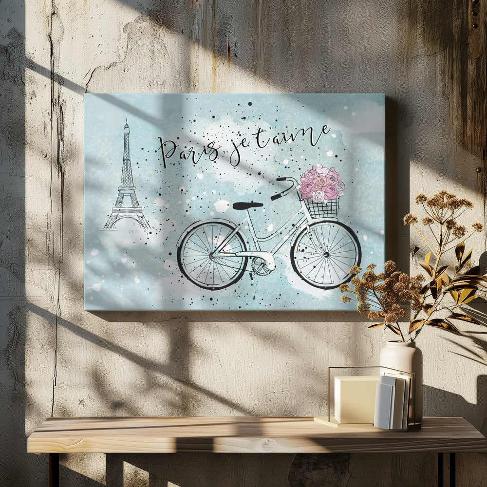 Paris Jetaime - Poster / Art Print - interiör
