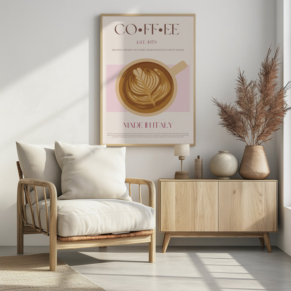 Coffee - Poster / Art Print - interiör
