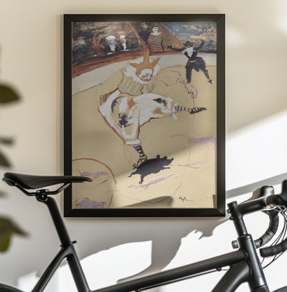 At the Circus Fernando Medrano With a Piglet (ca. 1889) - Poster / Art Print - interiör
