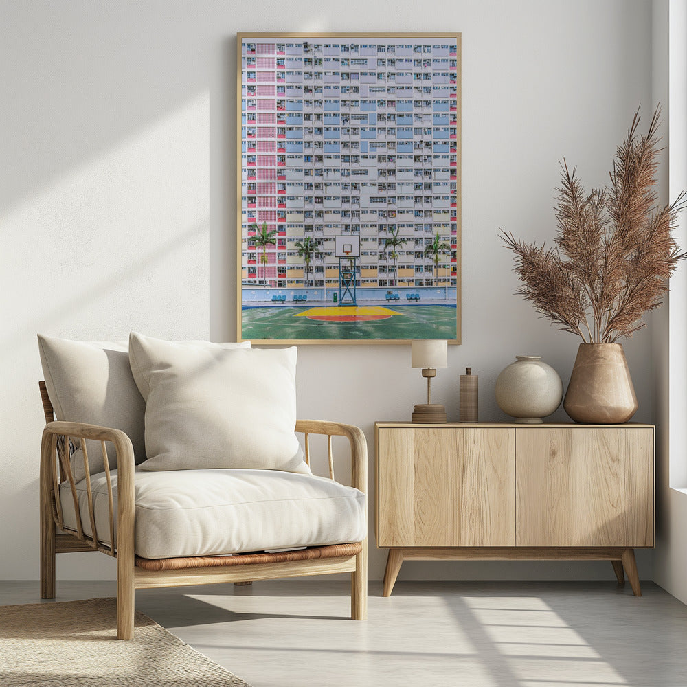Rainbow Estate - Poster / Art Print - interiör