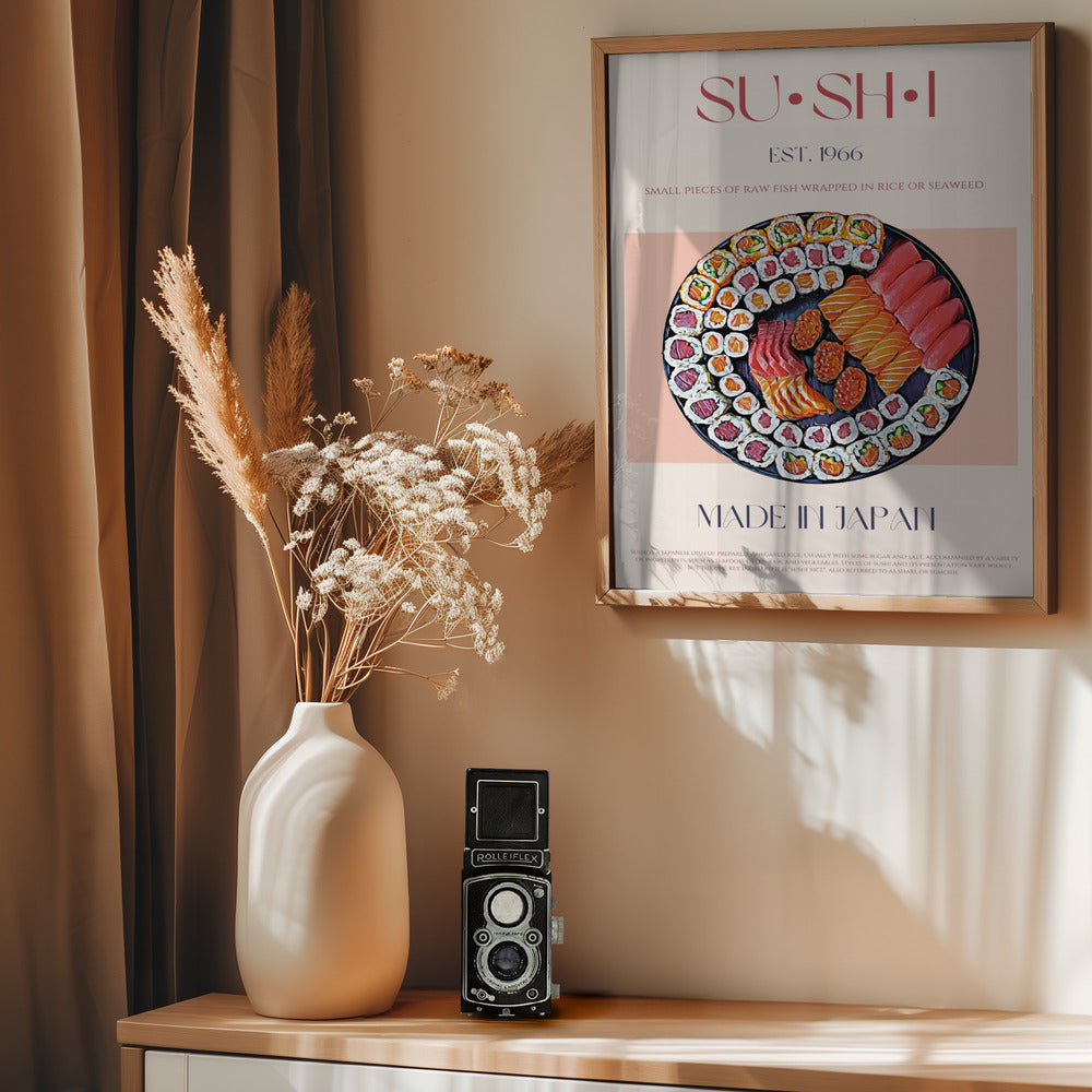 Sushi - Poster / Art Print - interiör