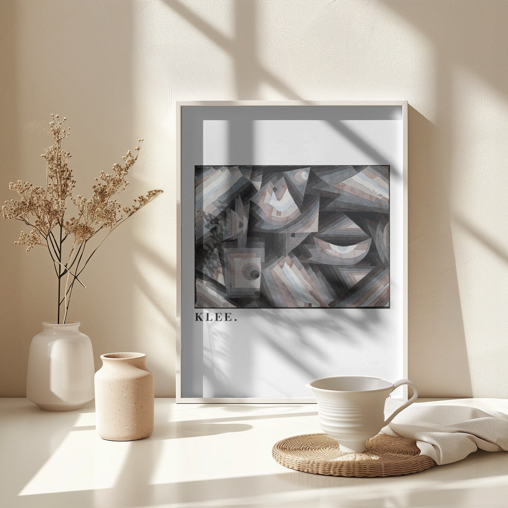 Crystal gradation 1921 - Poster / Art Print - interiör
