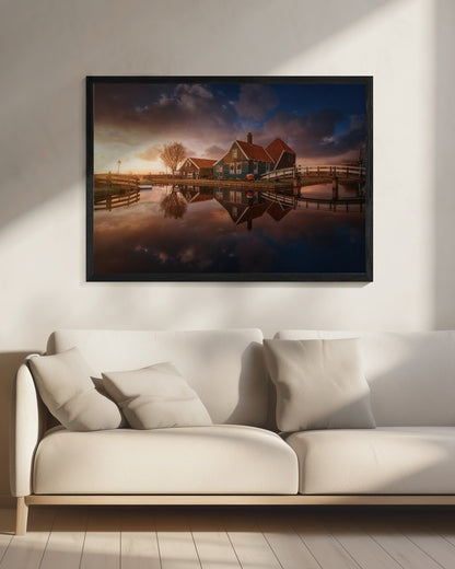 Zaanse Schans 18 - Poster / Art Print - interiör