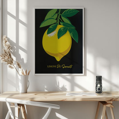 Limoni Di Sorrento - Poster / Art Print - interiör