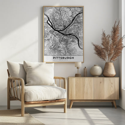 Pittsburgh - Poster / Art Print - interiör