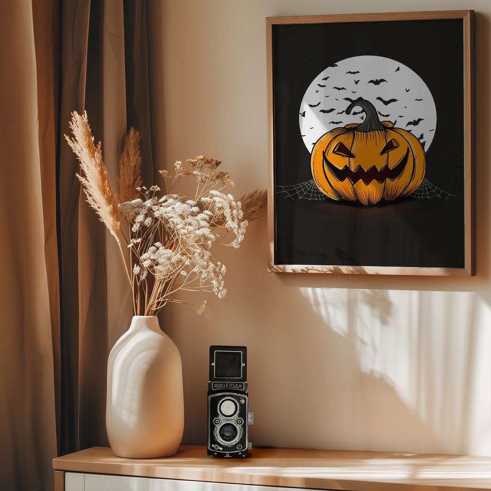 Jack O Lantern - Poster / Art Print - interiör