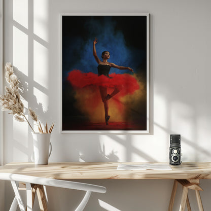 Color Dance - Poster / Art Print - interiör