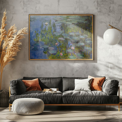 Water Lilies 1915 - Poster / Art Print - interiör