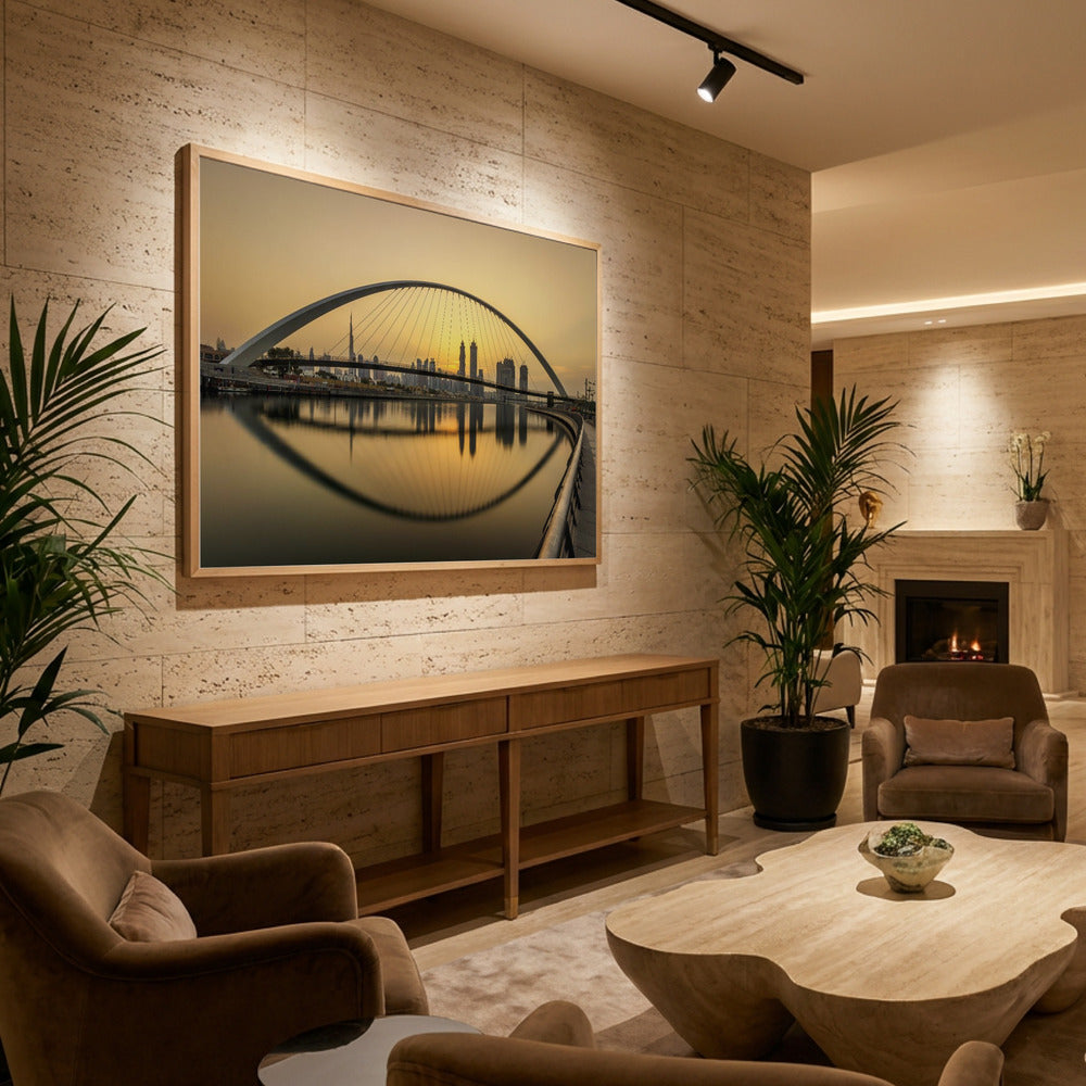 Dubai Water Canal - Poster / Art Print - interiör