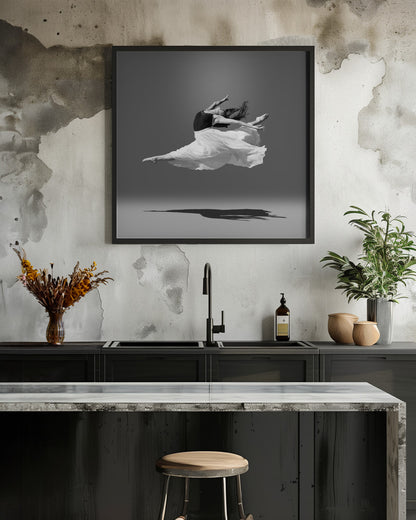 Jumping in air - Poster / Art Print - interiör