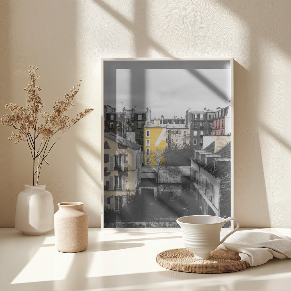 Paris Tags - Poster / Art Print - interiör
